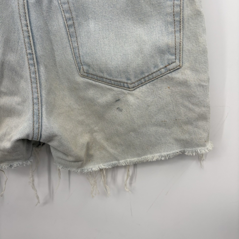 Guess Jean Shorts Womens Size 26 Blue Cut Off‎ Daisy Dukes Cotton 3" - Picture 5 of 6